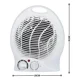 thumbnail image 2 of Estufa Eléctrica Calefactor Eléctrico Termoventilador Color Blanco, 2 of 2