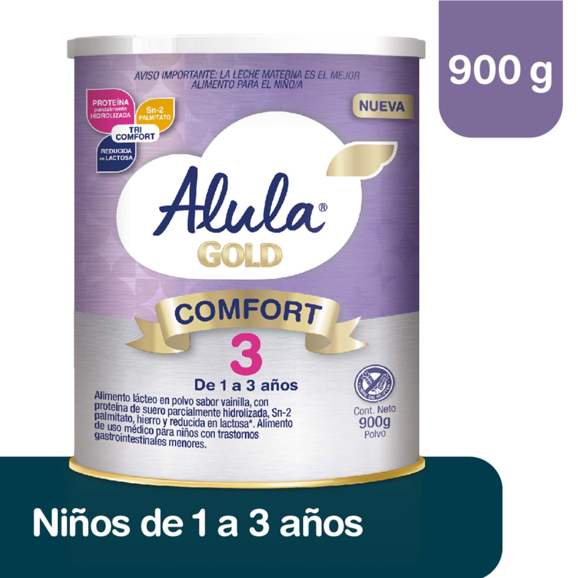Fórmula Alimento Lácteo En Polvo Sabor Vainilla 900 g Alula