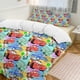 thumbnail image 1 of Watercolor Cars Lightning Mcqueen Comforter Set Soft 3 Pcs Twin Bedding Sets Thicken for All Season, 1 of 5