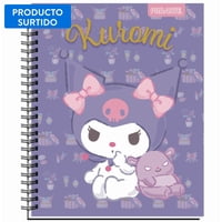 Cuaderno Universitario Kuromi 100 Hojas, Producto Surtido 1 Un  Proarte