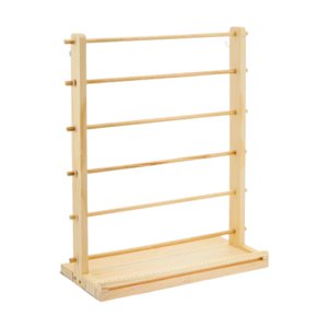 Bothyi - Organizador De Cintas De Madera Multifunción De 6 Niveles Que Ahorra Espacio Para Guardar Cintas Para Manualidades