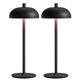 thumbnail image 1 of Lámparas de mesa LED NEWSEE de 12" inalámbricas, paquete de 2, negras, 1 of 8