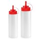 thumbnail image 1 of Botellas para exprimir condimentos Norcalway, 355 ml y 473 ml, paquete de 2, 1 of 8