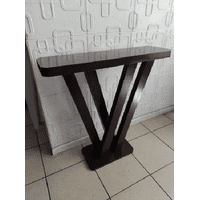 Genérico - Arrimo Mesita En V, Color Negro