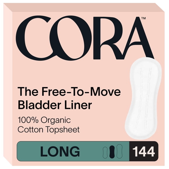 Bladder Liners Cora Ultra Thin Organic 144 de largo para mujer