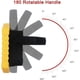 thumbnail image 5 of Foco LED recargable para construcción - Trongle 30W, luz de seguridad a batería con 3 modos, foco COB para camping, con USB impermeable para pesca y senderismo (batería incluida), 5 of 5
