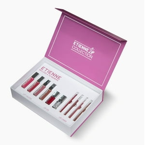 Etienne Makeup - Lip Collection Box: 4 Total Lift Gloss, 2 Total Lip Oil Y 4 Xtra Lip Liner