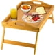 thumbnail image 1 of Bandeja de cama HOME IT de bambú plegable 46x30x20 cm, 1 of 9
