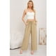 thumbnail image 1 of Pantalon Palazzo Algodon Mujer Tipo Lino Bota Ancha 3002, 1 of 2