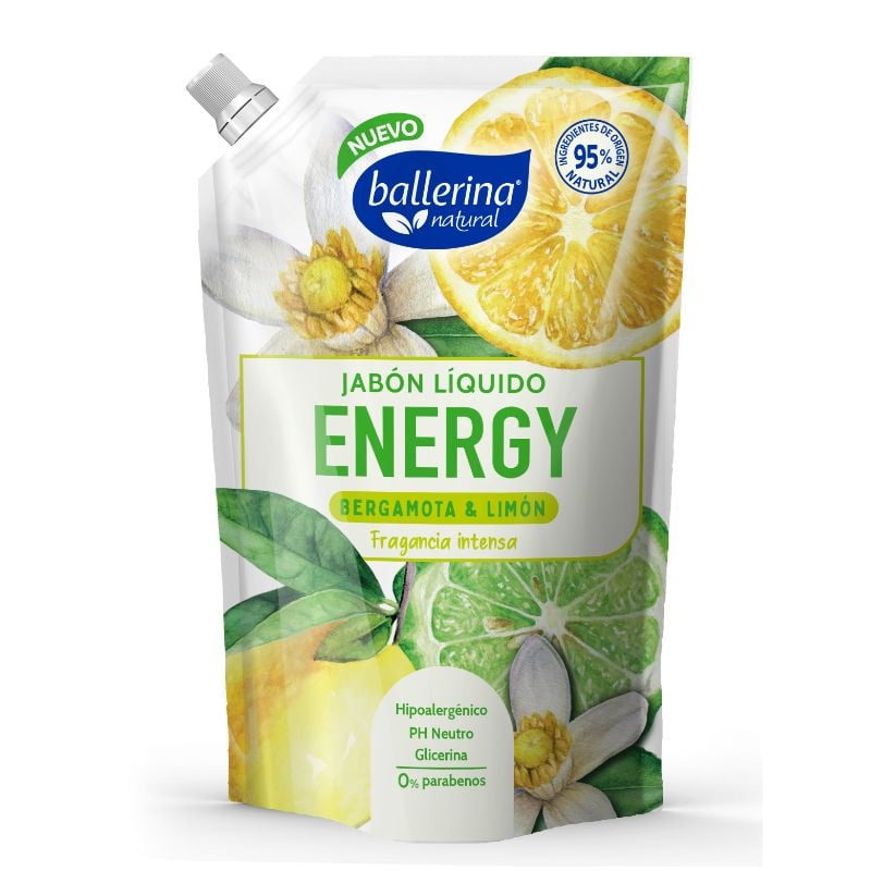 Jabón Energy 750 ML Ballerina