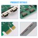 thumbnail image 4 of Tarjeta PCIe MZHOU RS232 PCI-Express Adaptador Serial de 4 Puertos, 4 of 7