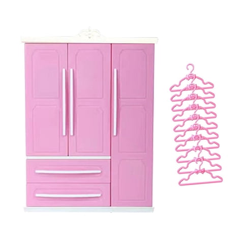 Bothyi - Armario Para Muñecas, Cajón Que Se Puede Abrir, Organizador De Ropa De Muñecas Para Ropa De Muñecas