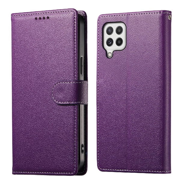 Funda para FOXDOCK Samsung Galaxy A22 4G– Cuero Premium, 3 ranuras para tarjetas, Protección contra impactos