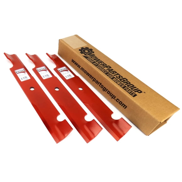 Cuchillas para cortacésped MowerPartsGroup 46 cm Rojo Pack de 3