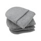 thumbnail image 5 of 4x Durable Car Dashboard Soft Microfiber Cars Aplicador De Cera Manopla Gris, 5 of 5