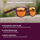 thumbnail image 2 of Lentes Knockaround Square Polarizadas UV400 Talle M, 2 of 3