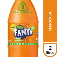Bebida Naranja Original Botella Retornable 2 L Fanta
