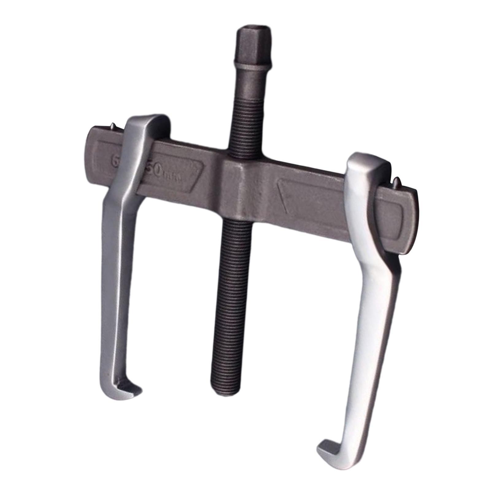 Magideal - Extractor De Polea De Bomba Extractora De Engranajes De Dos Mandíbulas De Metal, Dispositivo De Elevación Independiente Ajustable Multiusos Con Rosca 6 Pulgadas