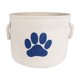 thumbnail image 1 of Papelera de almacenamiento Bone Dry para mascotas, plegable, pequeña y redonda, color blanquecino, 1 of 9