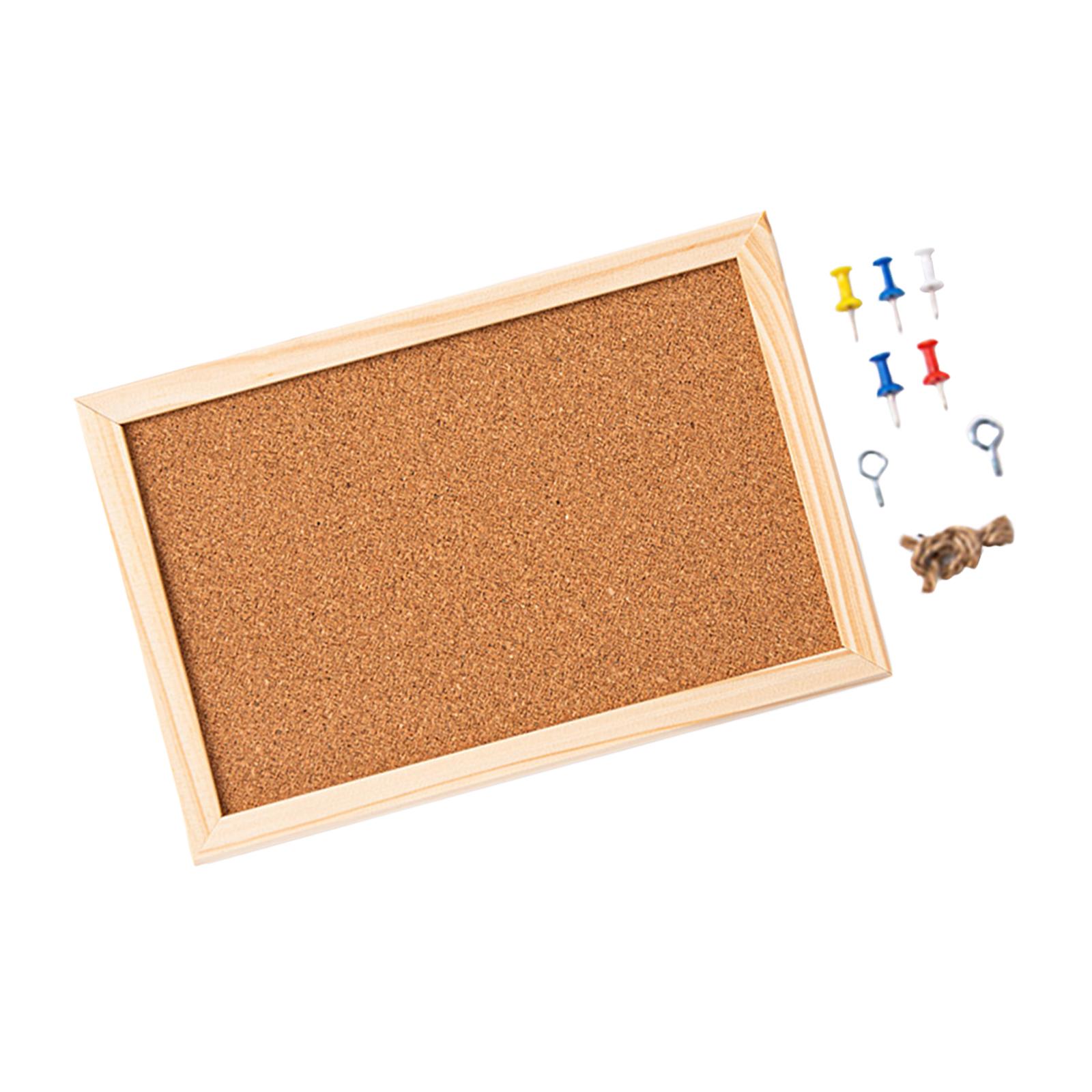 Bothyi - Tablón De Anuncios De Corcho, Tablero De Tachuelas De Cocina, Tablero De Corcho Colgante Para Oficina Y Escuela