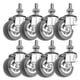 thumbnail image 1 of Rueda Caster FactorDuty de 2 pulgadas gris con freno de bloqueo x8, 1 of 8
