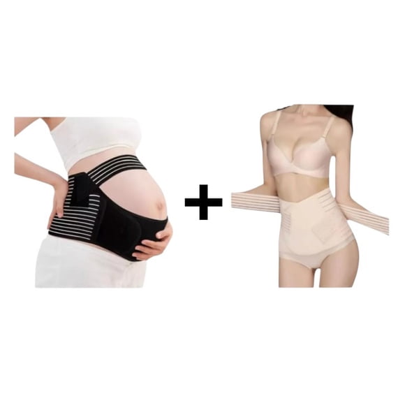 Pack De Faja Maternal M Y Postparto Ajustable