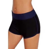 Short De Baño Deportivo Mujer Azul Gloriahoon