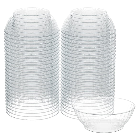 Tazones de Plástico Transparente R‑kay 283 ml – Pack de 100