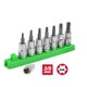 thumbnail image 1 of Set De Dados Hyper Tough 9 Piezas 38 Estrella Acero, 1 of 3