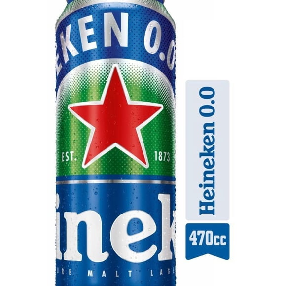 Cerveza Sin Alcohol 0.0° Lata, 470 ml
