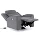 thumbnail image 4 of Berger Reclinable Eléctrico Moderno Gris Montana KM807CPWGR, 4 of 10