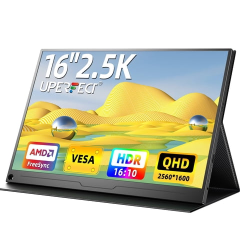 Monitor Portátil Uperfect 2.5K De 16 Pulgadas Qhd Hdr