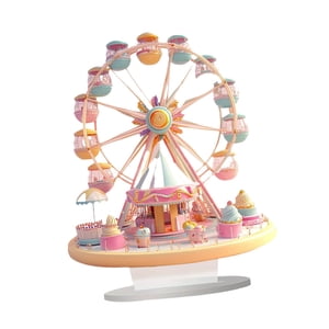 Bothyi - Adorno Acrílico Para Noria, Decoración De Escritorio Para Festival, Oficina Y Dormitorio