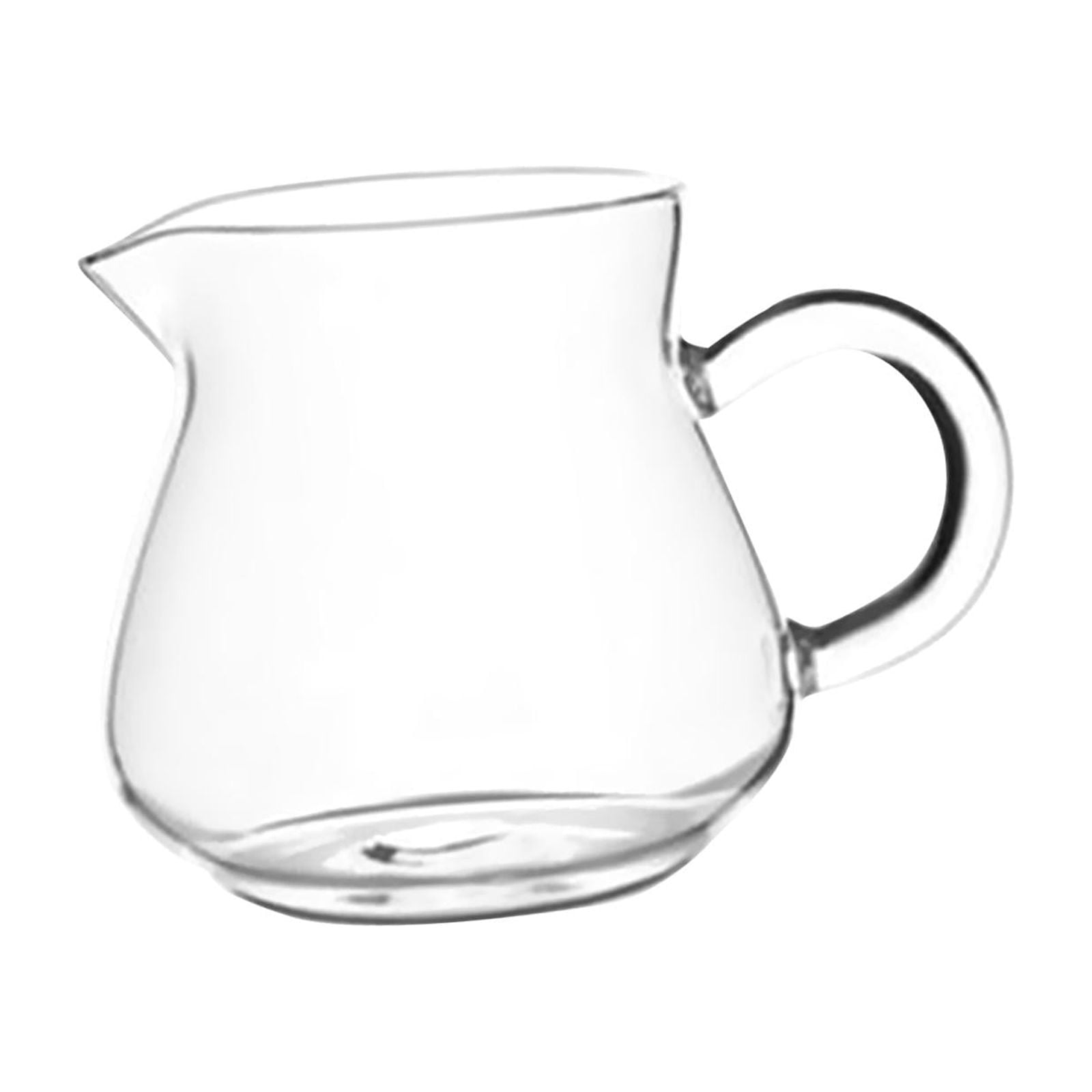 Bothyi - Jarra De Cristal Para Crema, Minijarra De Té, Taza De Café Para Té, Café Expreso, 250ml, 7x5,5x8,3 Cm