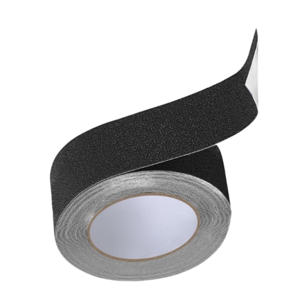 Cinta de agarre Cinta antideslizante Cinta adhesiva de seguridad negra Cinta antideslizante resistente para escaleras Bañeras Escaleras Rampa Escalera 5cm x 500cm