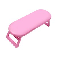 Magideal - Reposabrazos Para Uñas, Mesa De Escritorio, Estación De Bricolaje, Antideslizante, Plegable, Cómodo, Almohada De Manicura, Cojín De Mano Para Manicura Rosa
