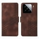 thumbnail image 5 of Carcasa FOXDOCK Xiaomi 15 Pro de cuero PU, diseño acolchado clásico, protección contra caídas y rayones, 5 of 5