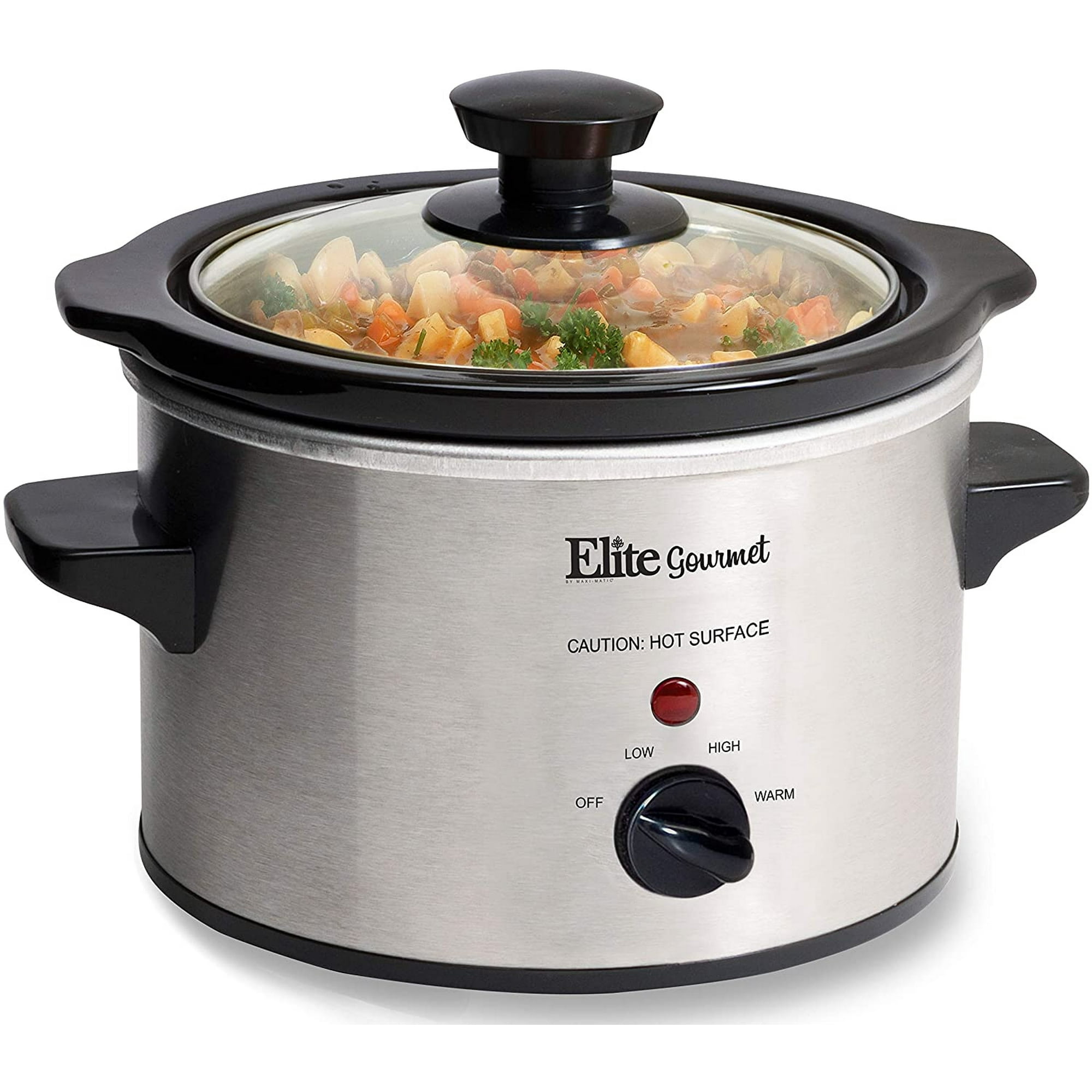 Olla De Ceramica Electrica Elite Gourmet Mst-250xs 1.5 Qt