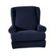 thumbnail image 5 of Wing Back Arm - Funda Para Silla De 2 Piezas Wingback Sofa Slipcover Azul Oscuro, 5 of 5