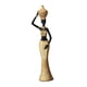 thumbnail image 2 of Estatua Africana Lady Figura Mujer Negra Escultura Africana Coleccionable Decorativa Resina Artesanal Adecuada para Estantería Salón Biblioteca Obseq Estilo B, 2 of 5