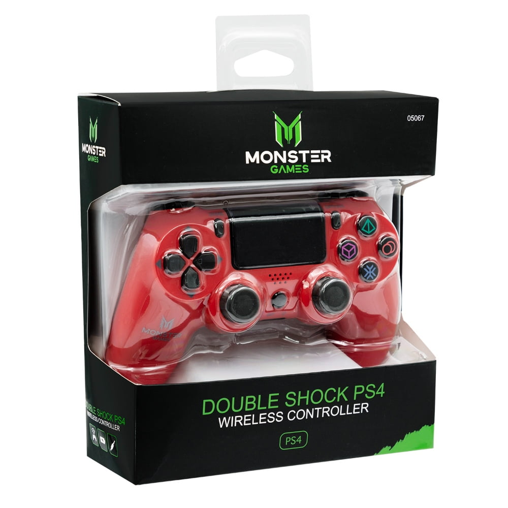 Monster Joystick Ps4 Rojo Bt