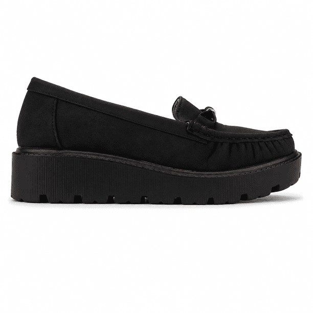 Mocasin Mujer Chalada Gran-22 Negro Casual