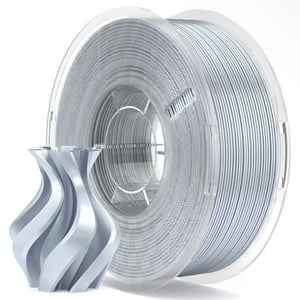Filamento Para Impresora 3D Elegoo Silk Pla, 1,75 Mm, Gris Plateado, 1 Kg