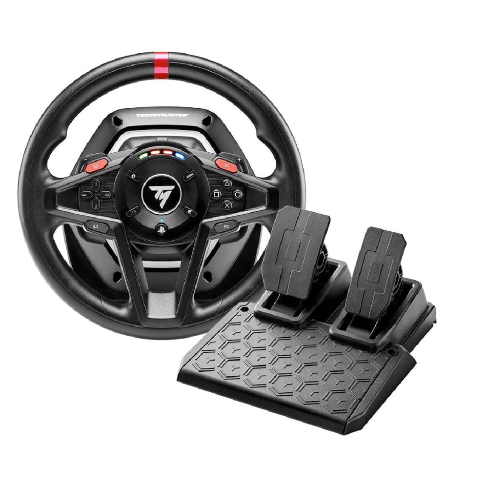 Volante Con Pedales Thrustmaster T128 Para Ps5, Ps4, Pc