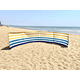 thumbnail image 1 of Paraviento 3mtrs con estaca de madera Blanco, 1 of 3