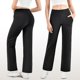thumbnail image 2 of Walifrey Wide Leg Yoga Pants for Women with Pockets, 2 of 3