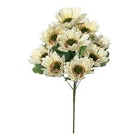 Genérico - Set 2 Flores Artificiales Ramo Decorativo Margarita Jhn