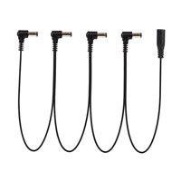 Magideal - Cable De Alimentación En Cadena, Cable De Pedal De Efectos De Guitarra Eléctrica, Cable De Conexión De Bajo, Cable De Alimentación Del Sistema De Alta 4 Maneras