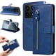 thumbnail image 1 of Funda con Cremallera para Xiaomi 14T Pro, Carcasa Cartera de Cuero PU con Soporte y Tarjetero, 1 of 6
