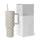thumbnail image 1 of Vaso Simple Modern Trek Checkmate de 1,2 litros con asa y pajita, 1 of 9